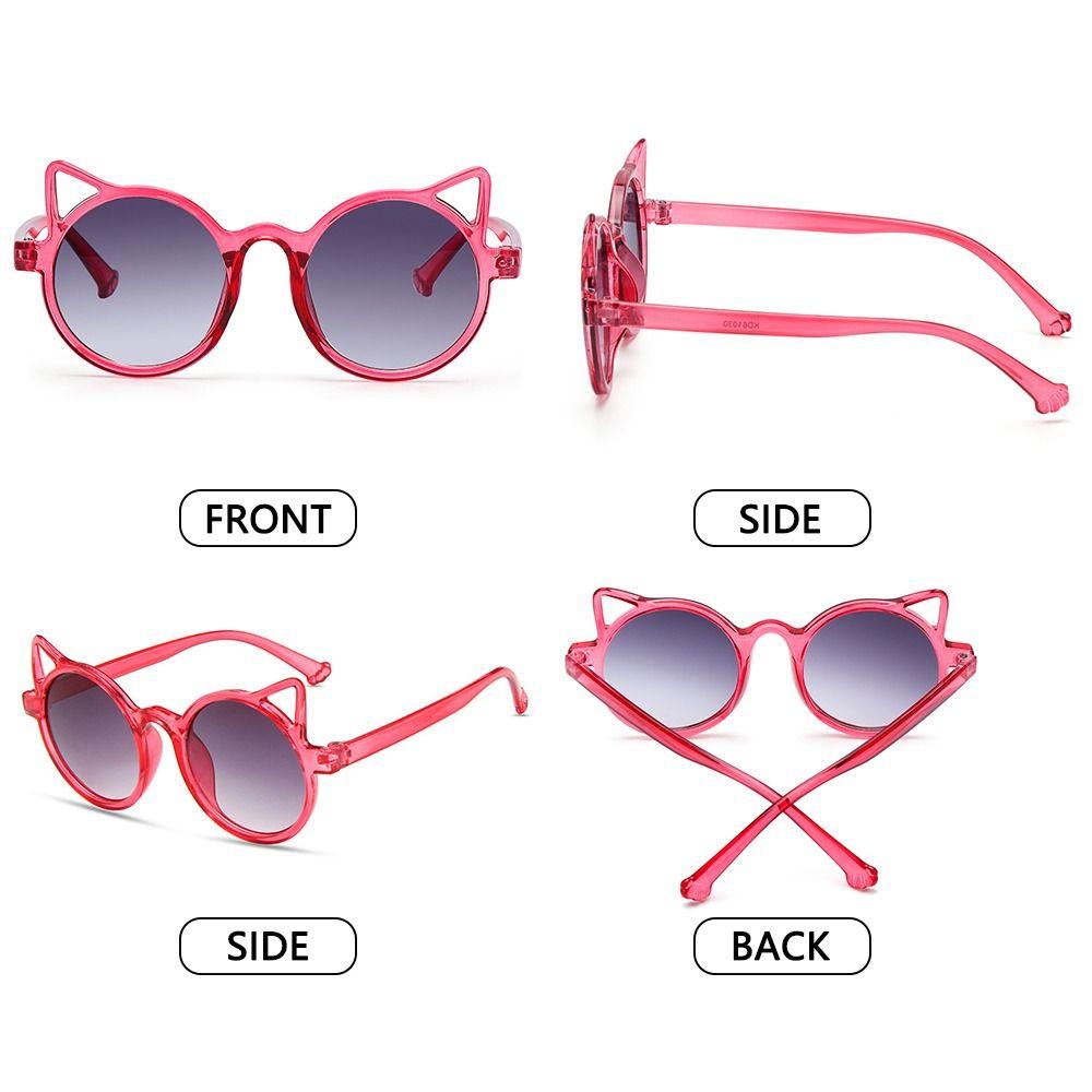 Circular Frame Kids Sunglasses UV400 Protection Summer Shades Trendy Eyewear  for Boy & Girl
