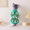 Christmas Knitted Sweater Pet Autumn/Winter Dog Clothing Warm Cat Universal Clothing Two Leg Clothing Pet Supplies