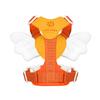 Luxurious Angel Wings Puppy Harness Set Lightweight Adjustable POM Buckle Pet Vest Chest Strap for Small Dog Cat Daily Walking