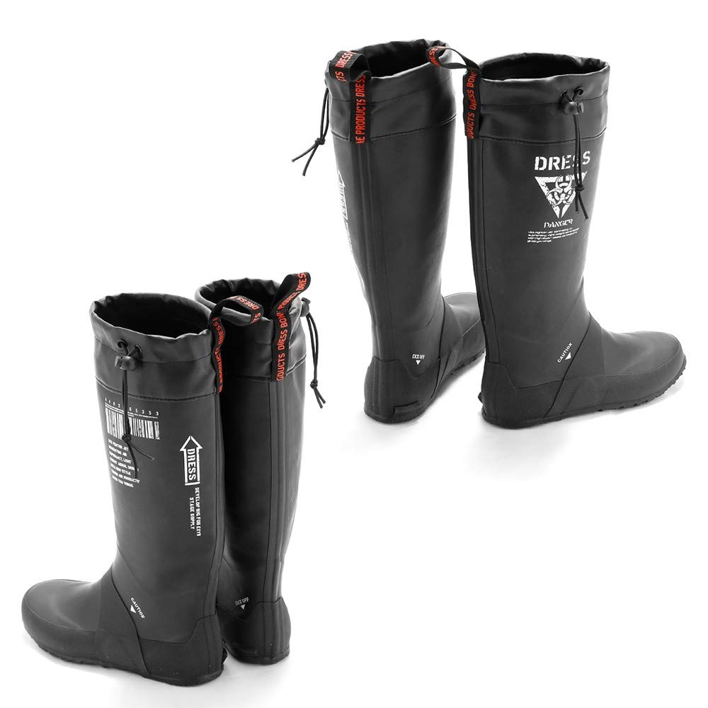 

Rain Boots Airborne Black Fishing Wading Marine Completely Water Mountain [Dress] [28cm] Boots, Boots, Boots, Boots, Waterproof, Repellent, Stream, чорний