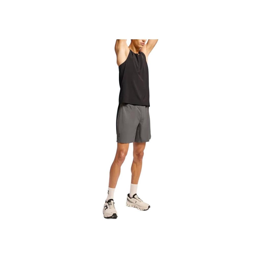 On Lightweight Color Block Mid-Rise Drawstring Casual Shorts Men Shorts 1ME11530516