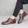 Fashion Genuine Leather Formal Shoes for Men All-match Outdoor Oxfords Male Wedding Party Office Business Shoe Male Comfortable Flats