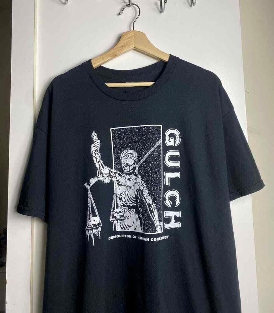Gulch Band Tshirt Gulch Basic Black Short Sleeve Unisex Tshirt S-5XL Unisex T-Shirt XXL