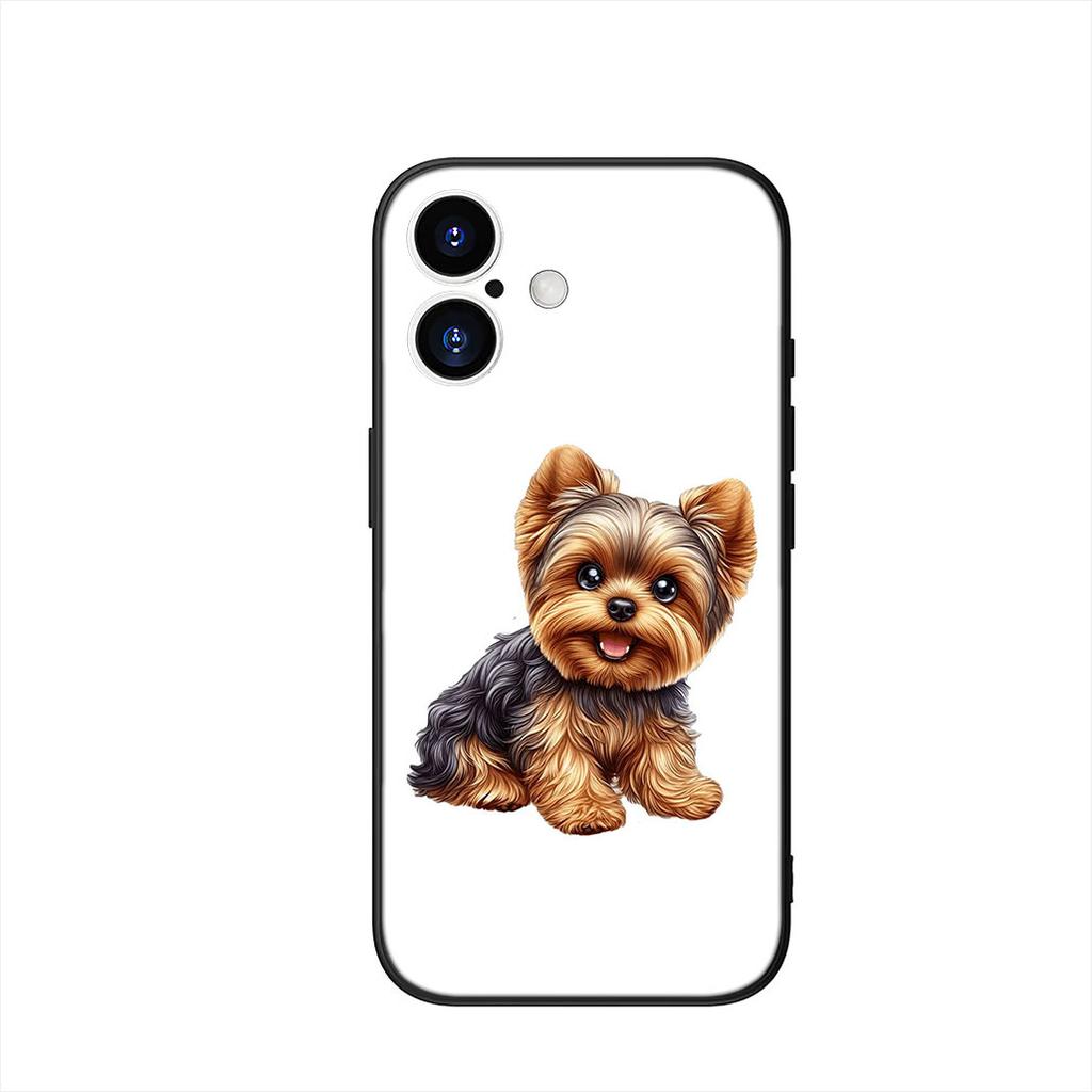 Yorkshire Terrier Yorkie Dog Pet Phone Case for Samsung Galaxy S25 S23 S22 S24 FE Ultra Plus A56 A05 A06 A15 A16 A57 S7 Edge