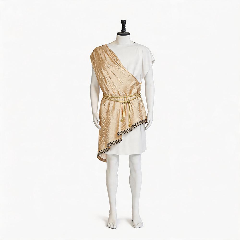Ancient Roman Greek male warrior costumes, Douros cosplay costumes, medieval robes, Halloween