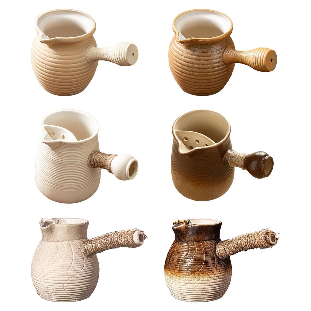 Ceramic Teapot Chinese Traditional Teapot Tea Kettles with Tea Filter Tea Infuser for Tea House Hiking Kitchen Restaurant Home