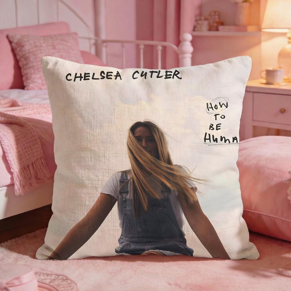 cChelsea Cutler Cushion Cover Premium Comfort Reversible Pillow Cove Two In One Design for Any Room  Car Interior