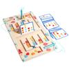 Wooden Color Shape Magnetic Maze Magnetic Sorting Travel Board Montessori Puzzle Toy Educational Learning for Age 3+ Fine Motor
