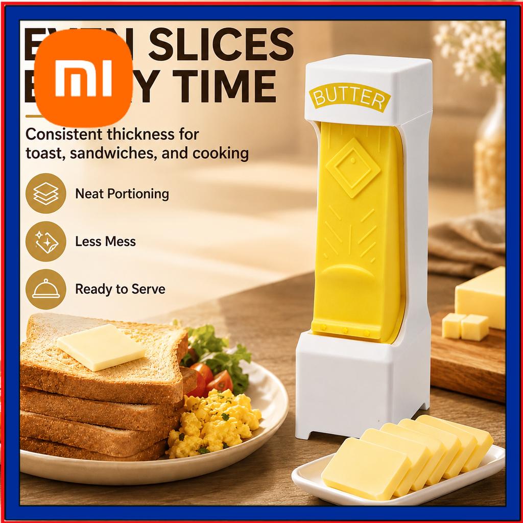 Xiaomi 1 Piece Butter Slicer Automatic Cheese Slicer Kitchen Tools Butter Cutter