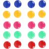 Yajnas Pack Of 20 Colorful Opaque Magnet For Magnetic White-Boards - Sticky Stick Notes, Photos, Charts Notice Board/Pla