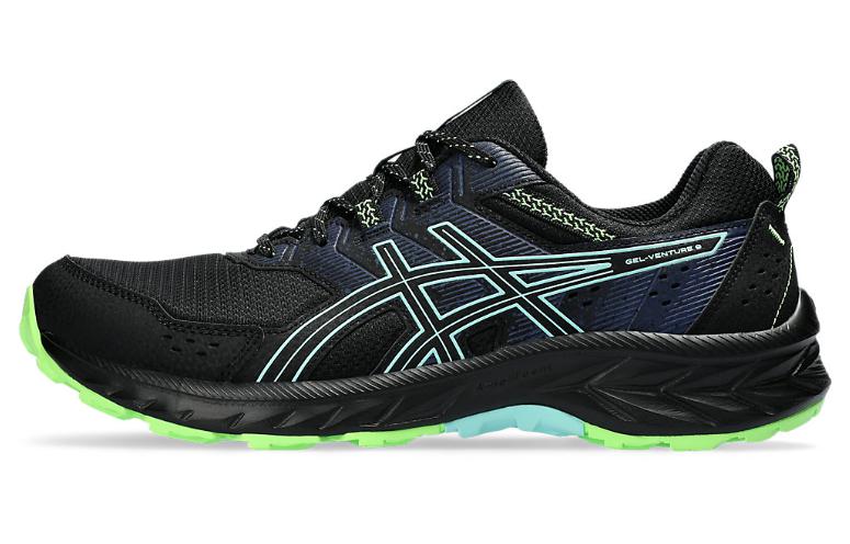 ASICS Gel Venture 9 Черный Освещающий Мятный 1011B486-008 40