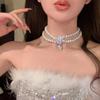 Spicy Girl Tassel Pearl Necklace: Elegant, Versatile Clavicle Jewelry for Women