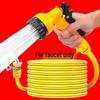 High-Pressure Soft Water Hose for Gardening, Car Washing, and Household Use - Flexible, Gardening, Explosion-Proof, 4-Point Thin Tube