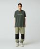 Snow Peak MofM Mt Tanigawa Short and Green T-Shirt MM4510-TS02, Sleeve, Men's Women's, Medium,
