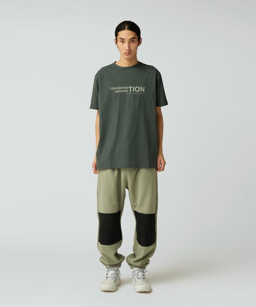 Snow Peak MofM Mt Tanigawa Short and Green T-Shirt MM4510-TS02, Sleeve, Men's Women's, Medium,