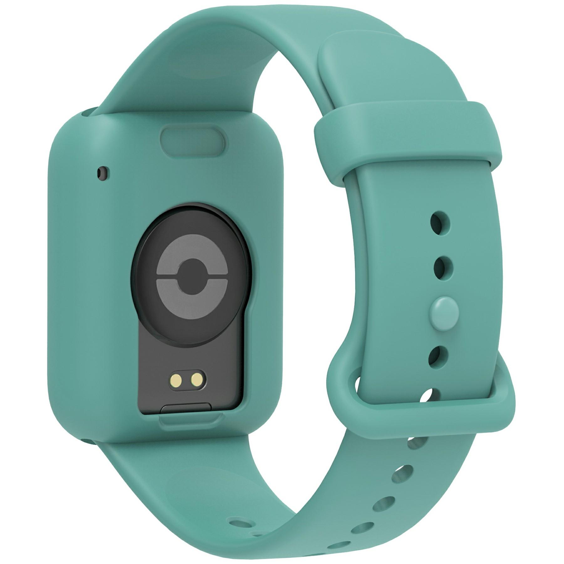 

For Xiaomi Smart Band 9 Pro Silicone Replacement Strap Watch Band with Protective Case