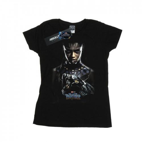 Marvel Womens/Ladies Black Panther Shuri Poster Cotton T-Shirt