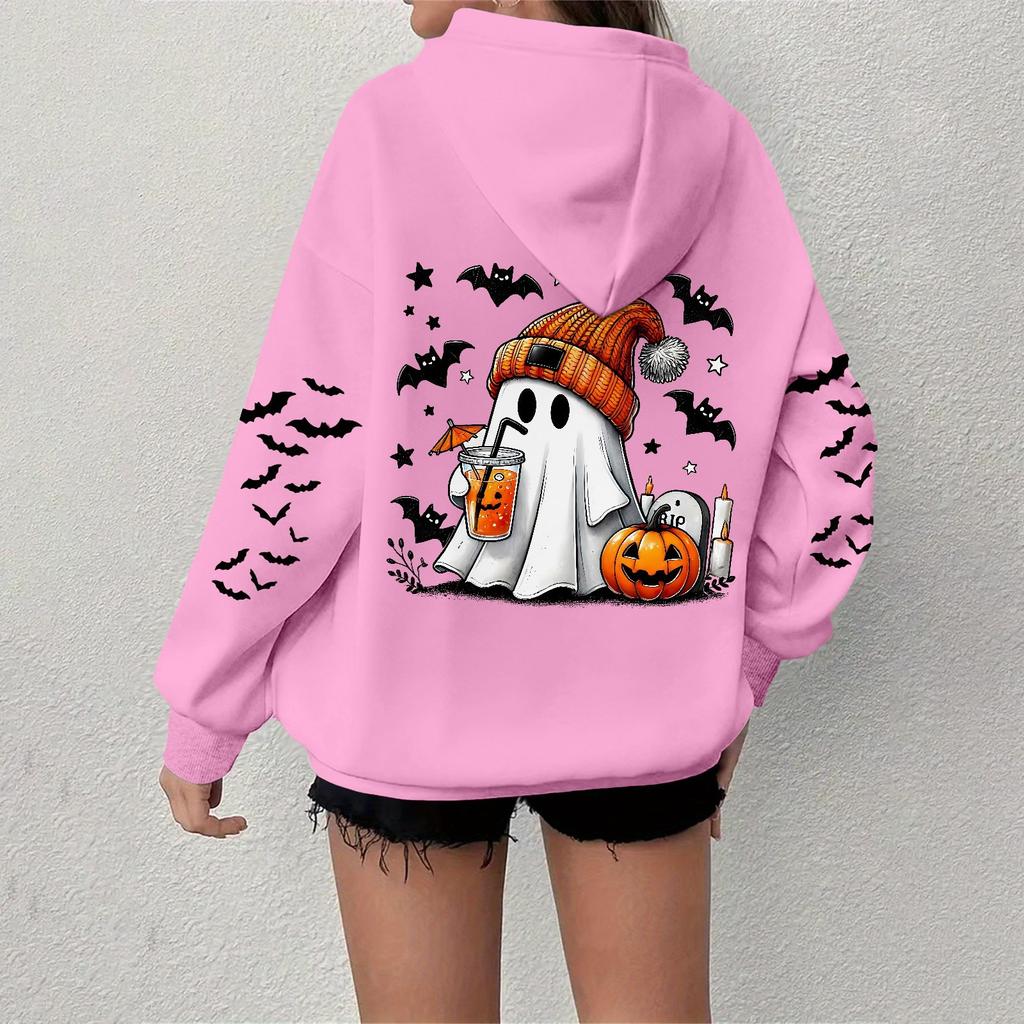 Women's Sweatshirt Casual Long Sleeve Atmosphere Top Loose Popular Round Neck Pullover Sweatshirt Top