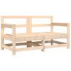 Vidaxl Garden Chairs With Cushions, 2 Pcs, Solid Pine Wood