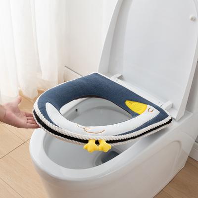Comfortable Winter Toilet Cover Cartoon Toilet Seat Cover Household Closestool Mat Seat Case Lid Cover for Bathroom