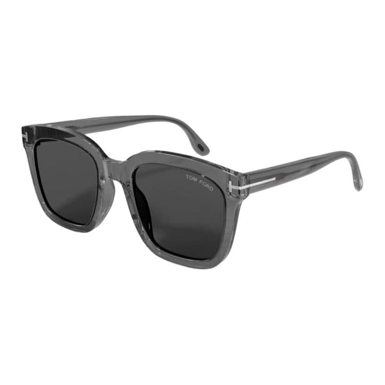 TF Logo Sunglasses With Metal And Square Frame Design Unisex sunglasses Multicolor FT0892-K