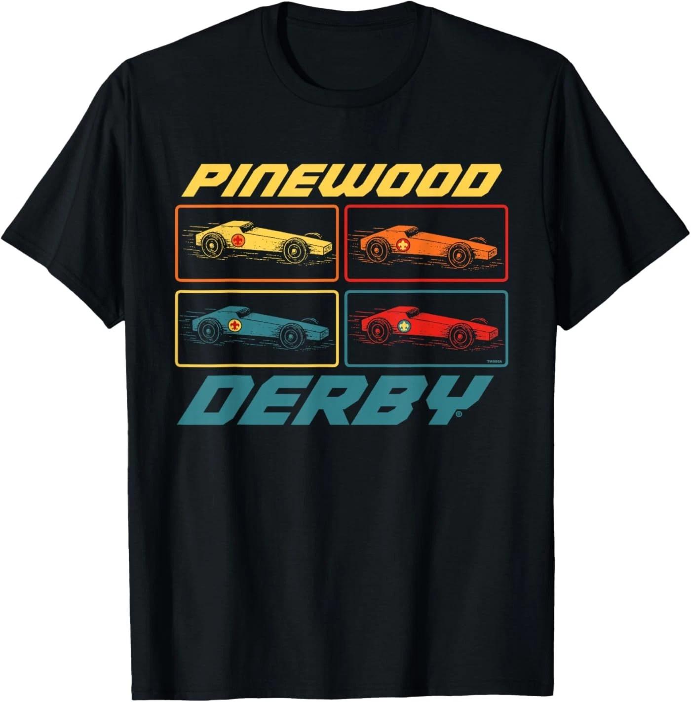 

Классическая футболка Pop Art для скаутов с изображением гоночных автомобилей в стиле ретро XL