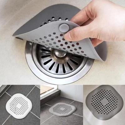 1PC Kitchen Sink Anti-clogging Silicone Floor Drain Cover Bathroom Drain Hair Filter Drain Screen