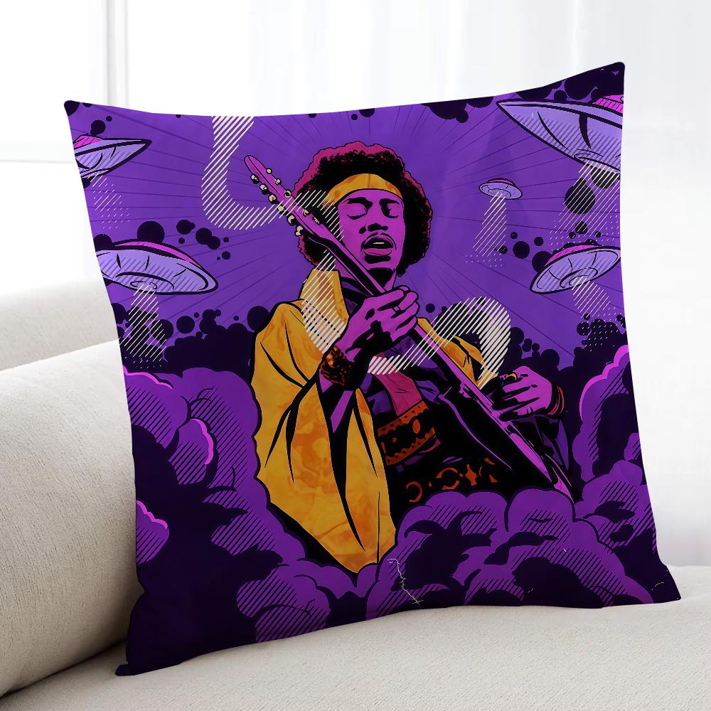 Singer JJIMI HHENDRIXES cushion cover Home Bedding Sofa living Room pillowcase Simple Soft Skin Cushion Cover Party Gift