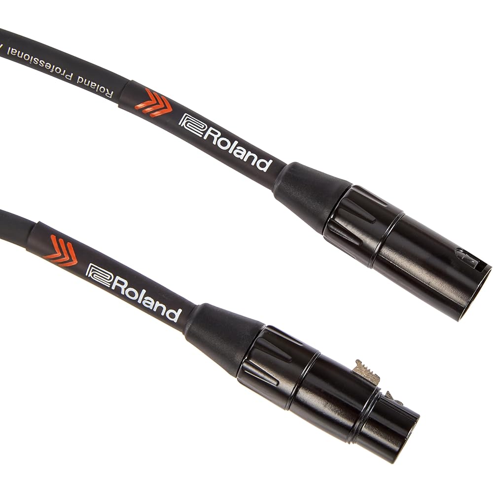 Roland Roland Microphone Cable RMC-B10 3m Long XLR Cannon Cable XLR Distribution Equipment Music ...