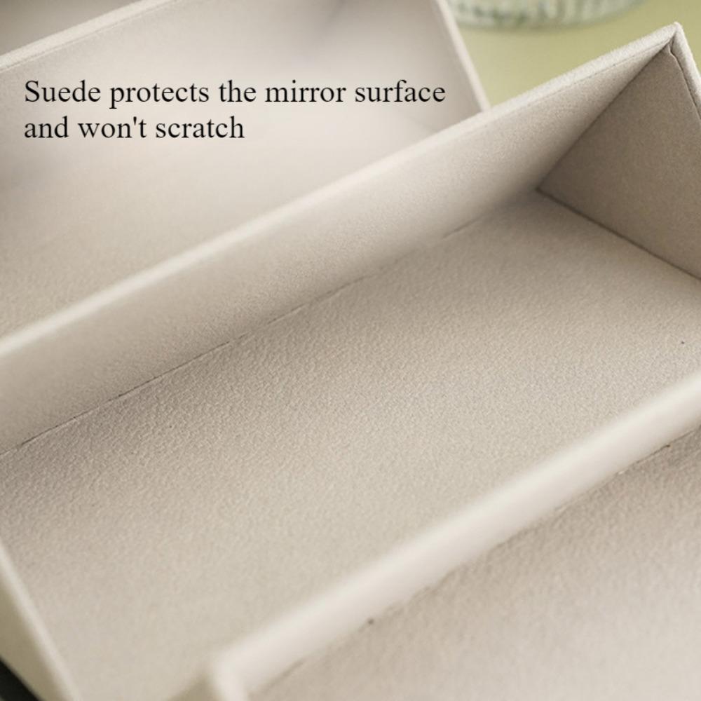 Glasses Storage Box, Sunglasses Holder, Sunglasses Storage Bag, Pressure Resistant, Multi Grid, Folding, Storage Rack