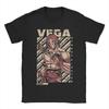 Men Vega Streets Fighters T Shirt Game 100% Cotton Clothing Creative Short Sleeve Round Neck Tee Shirt Printed T-Shirt