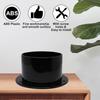 2pcs ABS  Flange Kit Strong 3 Inch Plastic Dryer   for HVAC Systems & Appliance Exhaust Connection