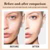 Bsimone Coverage Foundation Long-Lasting Oil Control Waterproof Liquid Foundation Matte Finish Concealer With Sponge Brush Head