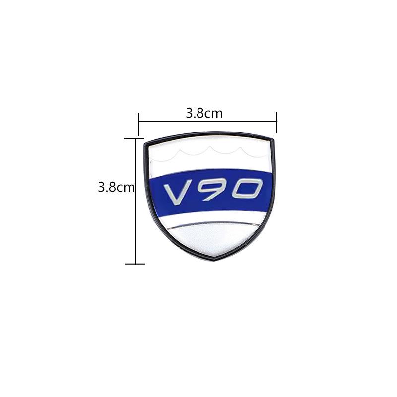 Металлический значок на крыло Volvo