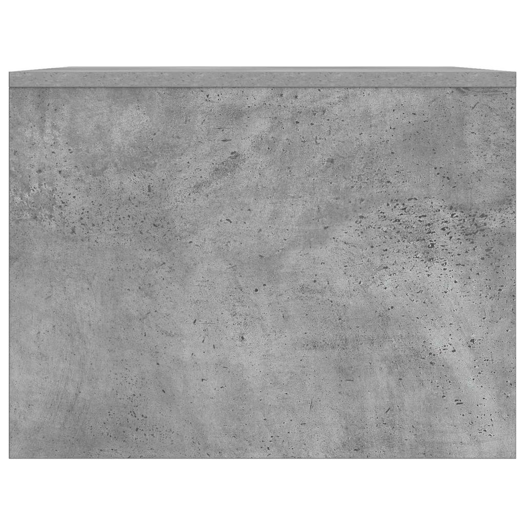 Coffee Table Concrete Grey 90 x 50 x 37 cm Engineered Wood