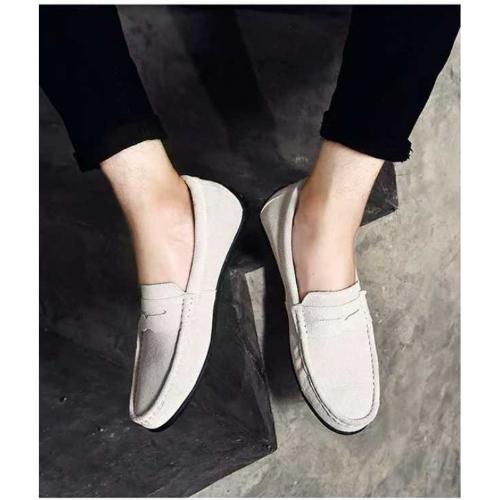 Mode Neue Herren Slipper Rot Farbe Spitzschuh Exportqualität Bequem Große Größe Lässige Flache Schuhe