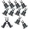 10PCS Universal Plant Support Clips, Gardening Fix Connector for 8-20mm Stakes, Plastic Climbing Pergola Fixed Bracket