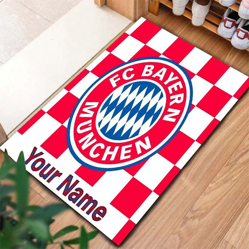 FC Bayern Munchen Custom Name Carpet Rug for Living Room Bedroom Home Sofa Decoration,Kids Play Non-slip Floor Mat