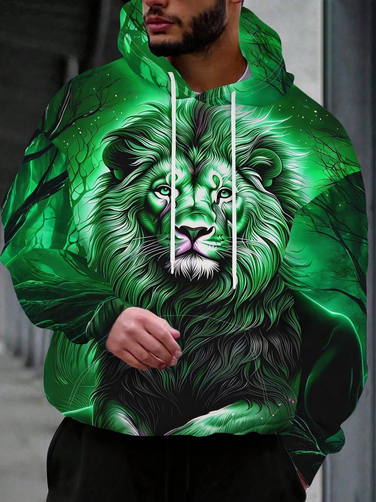Herren Hoodie mit Regular Fit, mit Kängurutasche und verstellbarem Kordelzug. Dieser eng anliegende Freizeit-Hoodie ist ein ideales Geschenk für den Alltag