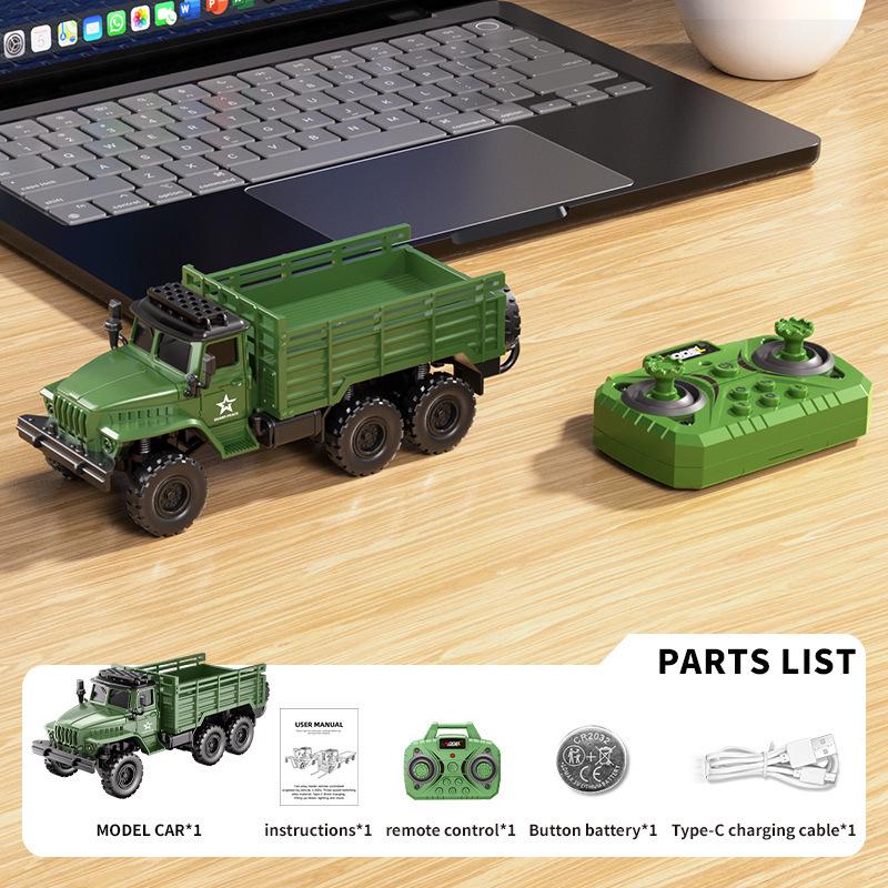 Cross1:64 Bluetooth Remote Control Mini Alloy Forklift Crane Excavator Toy