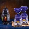50/100Pcs Eid Mubarak Gift Bags with Rope Holiday Packaging Pouches for Children Girl Boy Birthday Party Wrapping