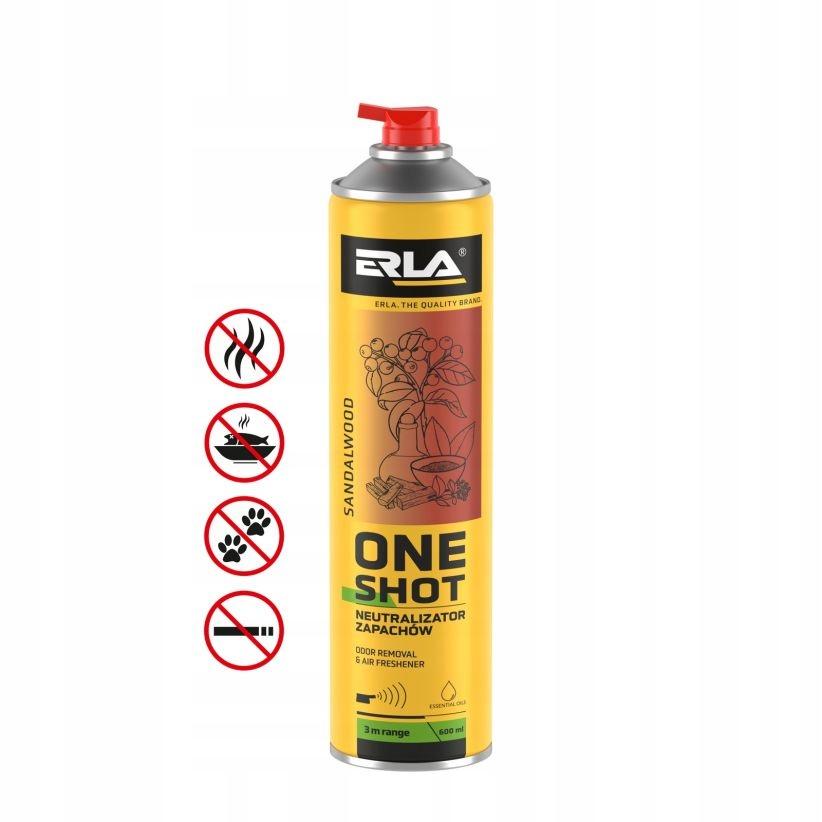 Erla One Shot Sandalwood Odświeżacz Neutralizator