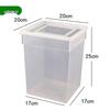 Large Reptile & Amphibian Terrarium with Hide for Snails, Spiders, Geckos, Frogs, and Turtles