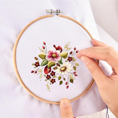 Wooden Frame Hoop Bamboo Ring Hand Embroidery Wreath Cross Stitch Crafts 13-30cm Wooden Frame Hoop Bamboo Ring Hand Embroidery Wreath Cross Stitch Crafts 13-30cm