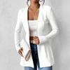 European and American New Korean Version of Fashion Temperament V-neck One-button Solid Color Long-sleeved Small Blazer