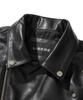 Libere Wide Leather Rider Jacket