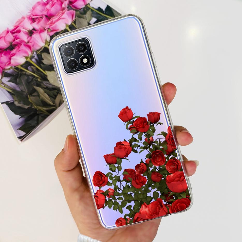 For Oppo A73 5G Case CPH2161 Stylish Painted Cover Clear Silicone Phone Case For Oppo A73 A 73 OppoA73 5G Back Cover Soft Fundas