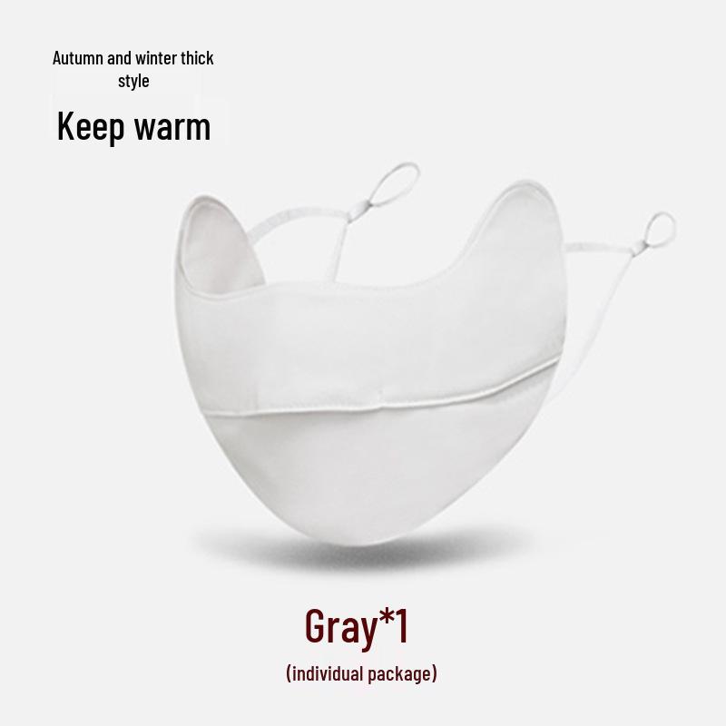 Herbst/Winter Dicke Vollgesichtsmaske mit Augeneckenschutz, UV-Schutz, Atmungsaktives & Nahtloses Design