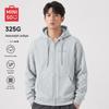 MINISO Men's Casual Hooded Zipper Sweatshirt