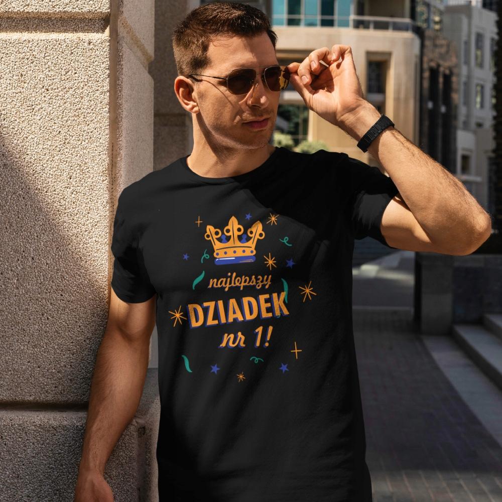 Dárek ke Dni dědečka Tričko Nejlepší dědeček Bavlna Super kvalita